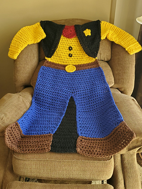 Sheriff Wearable Blanket