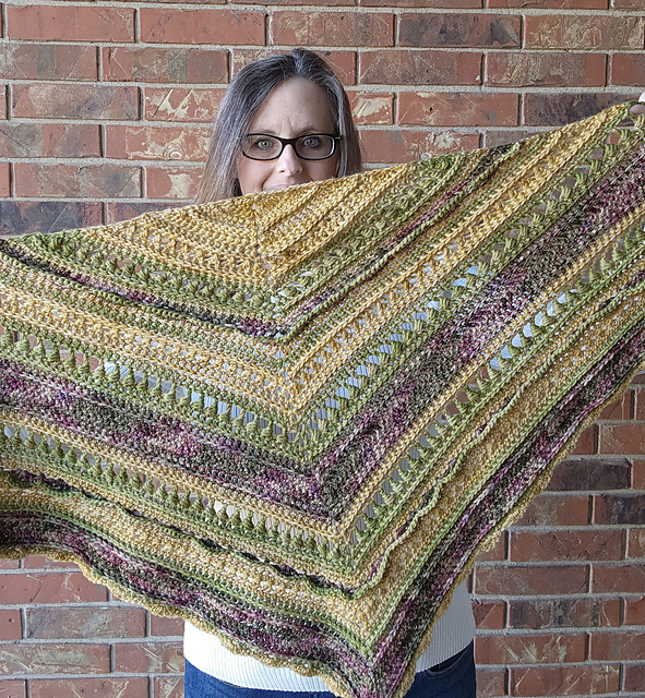 Twists and Turns of Life Shawl