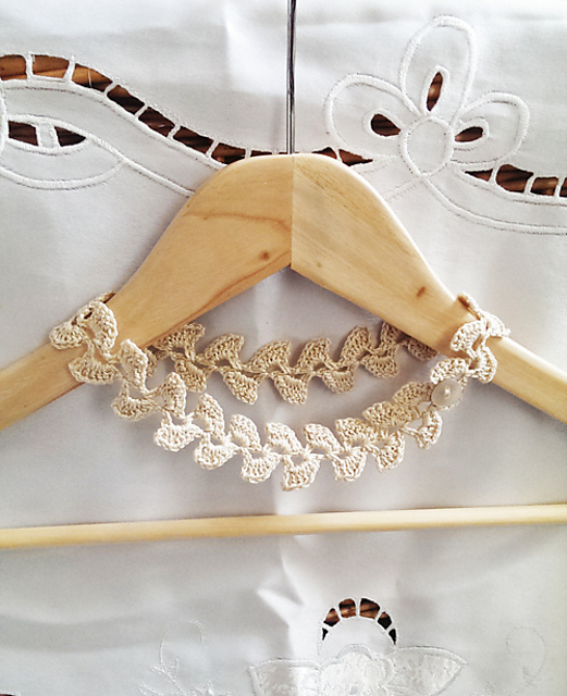Leaf Crochet Necklace
