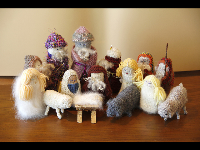 Knitted Creche, The