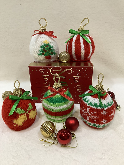 Christmas Bauble and Chocolate Orange Covers