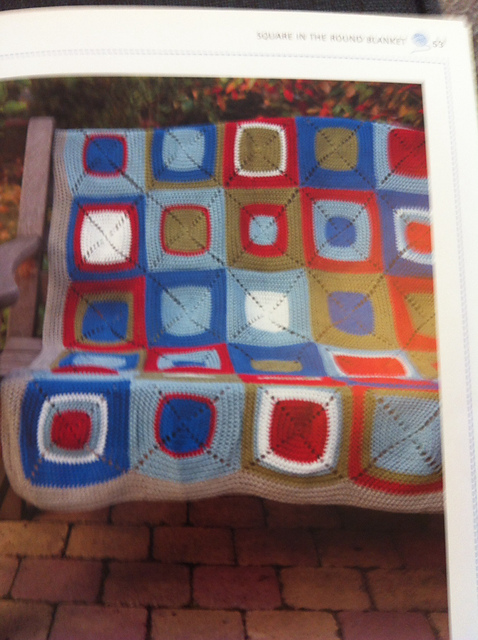 Square in the Round Blanket