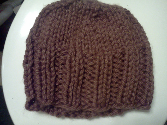 Ribbed Brim Hat