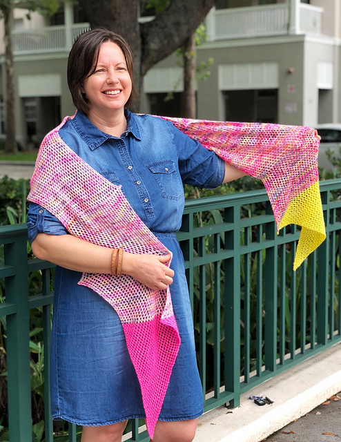 Summer Vacation Shawl