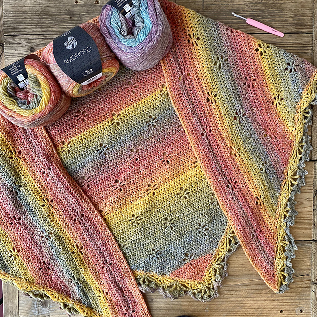 Madeliefjes Shawl / Daisy Shawl