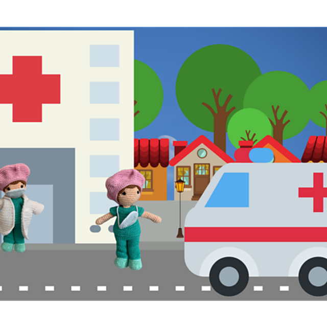 Carolientje Dokter-Zuster Outfit