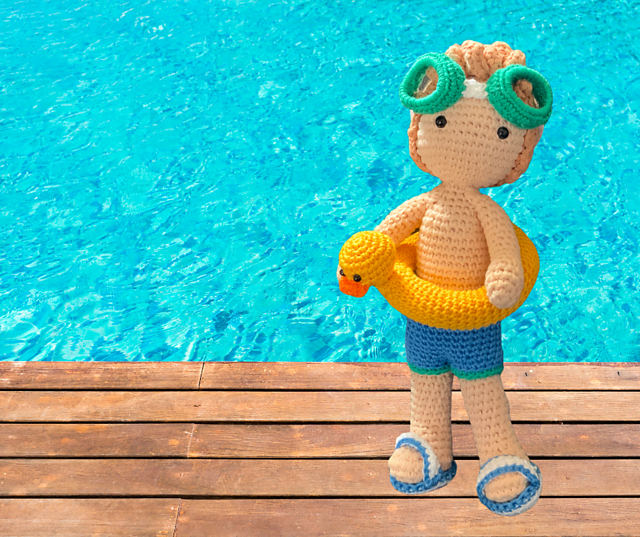 Kareltje Zwem / Schwimm Outfit