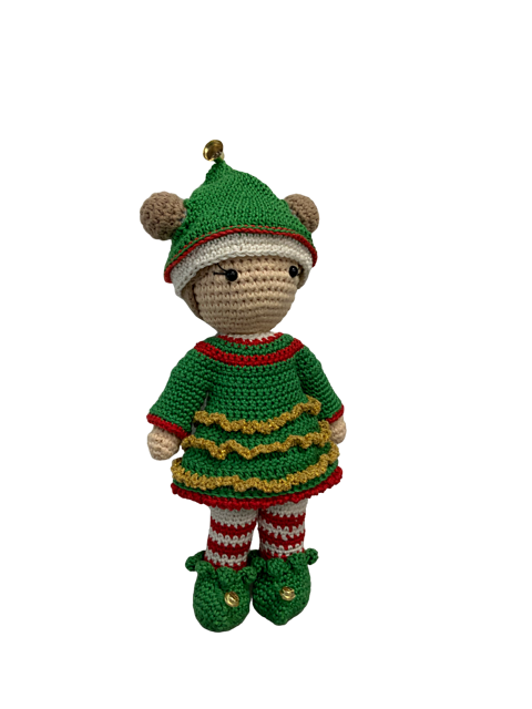 Carolientje Kerstelf Outfit / Weihnachtselfe