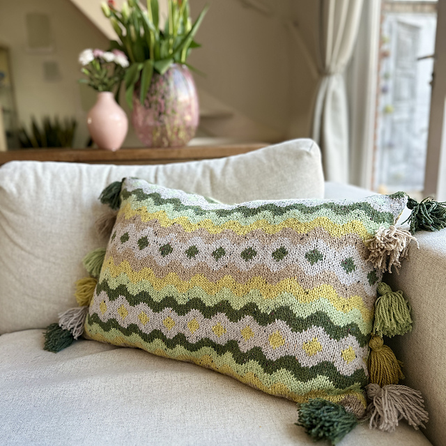 Waves & Dots Kussen