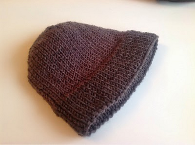 Schnelle dicke Wintermütze