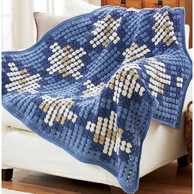 Squared Up Afghan