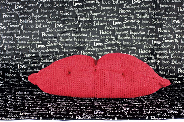 Luscious Lips Pillow
