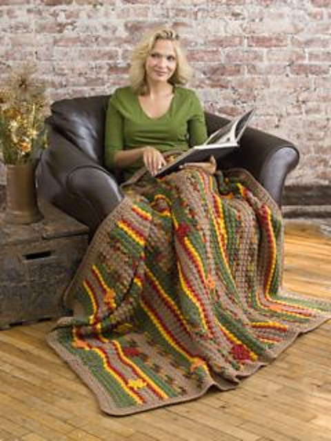 Autumn Leaves Afghan