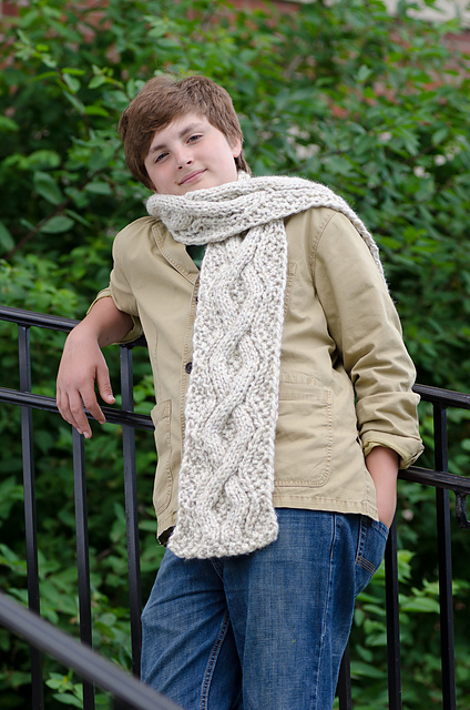 Cable Conscious Scarf