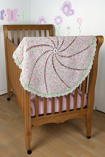 Pinwheel Baby Blanket