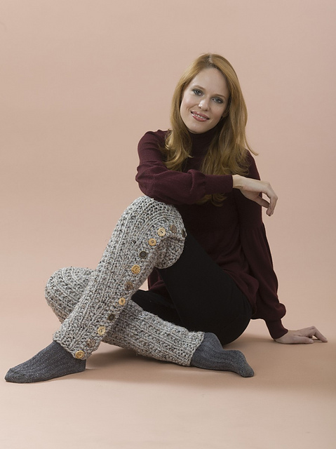 Buttoned Up Leg Warmers