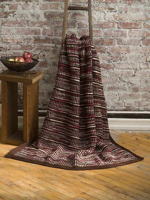 Chocolate & Cherries Throw