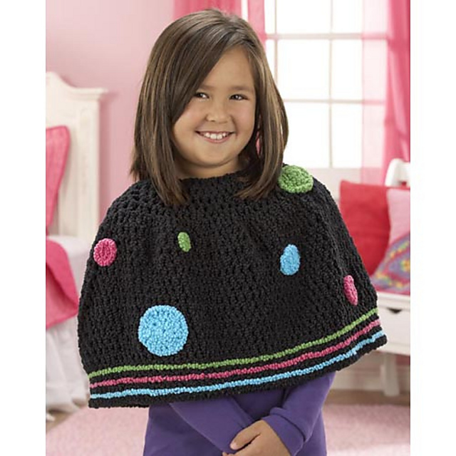 Polka Dot Poncho