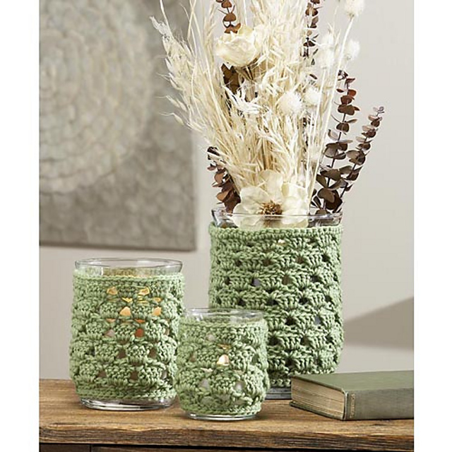 Designer Vase/Candle Cozies
