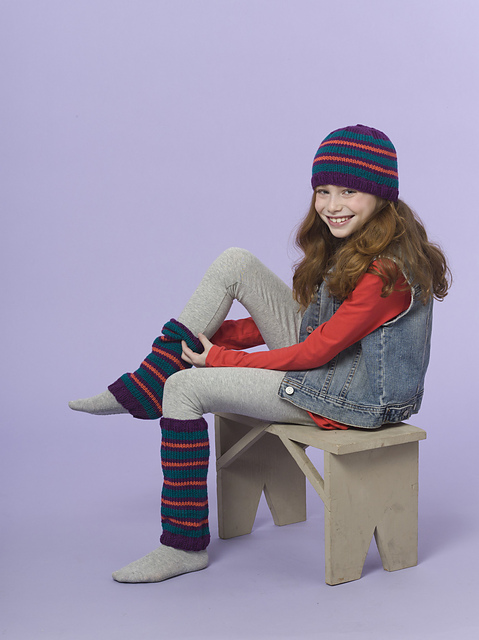Yipes Stripes Legwarmers & Hat
