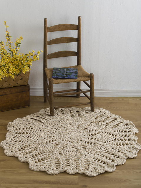 Doily Motif Rug