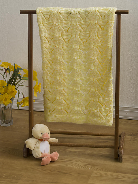Daffodil Baby Blanket