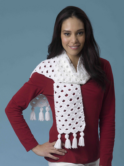 Summer White Scarf