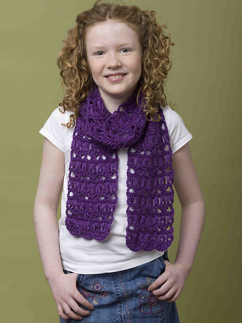 Intermediate Broomstick Lace Scarf