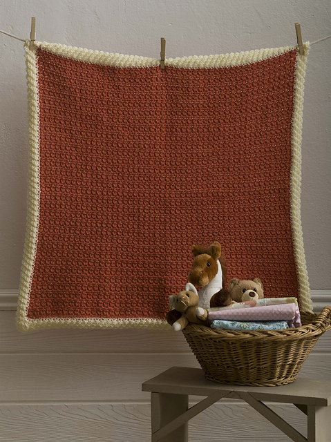 Everything's Peachy Baby Blanket