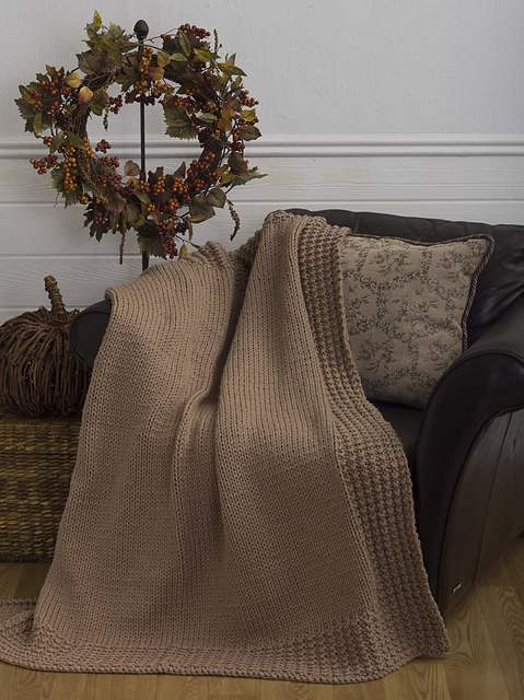 Plain and Fancy Throw