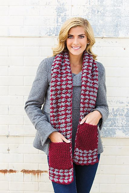 Wrapped in Garland Scarf