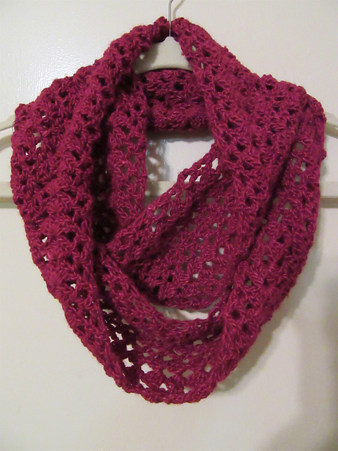 Quick-Stitch Infinity Scarf