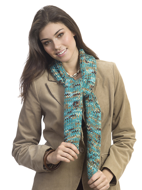 Two Ocean Pocket Knitter Scarf