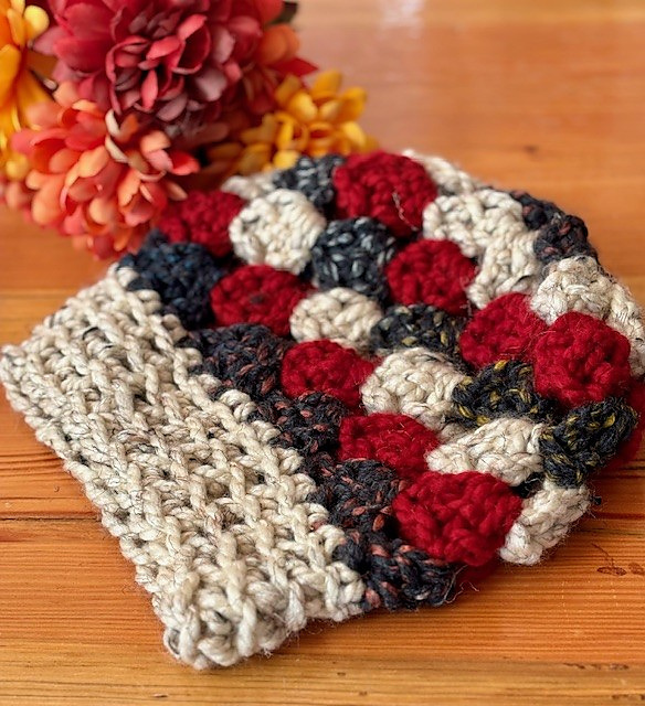 Chunky Granny Stripe Beanie
