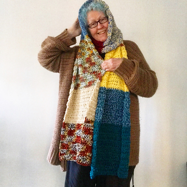 The Super Scrappy Scarf
