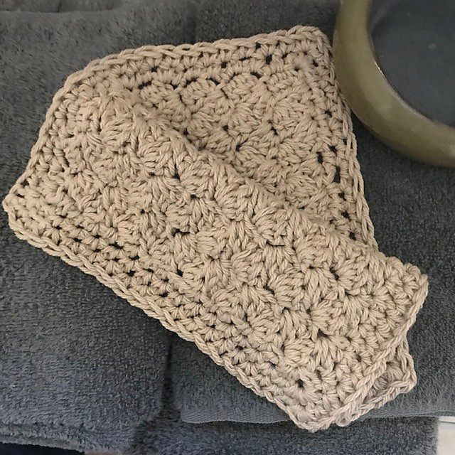 The Sedge Stitch Washcloth