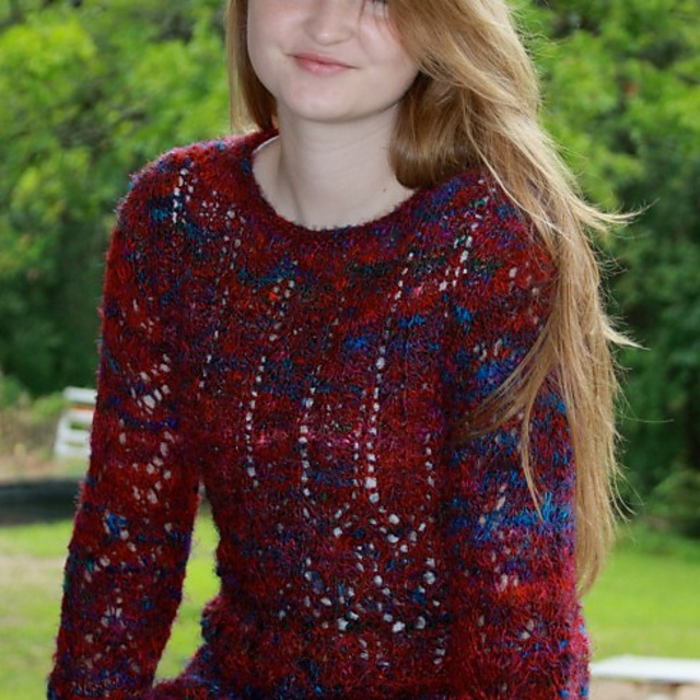 Mary Silk 'n Lace Pullover