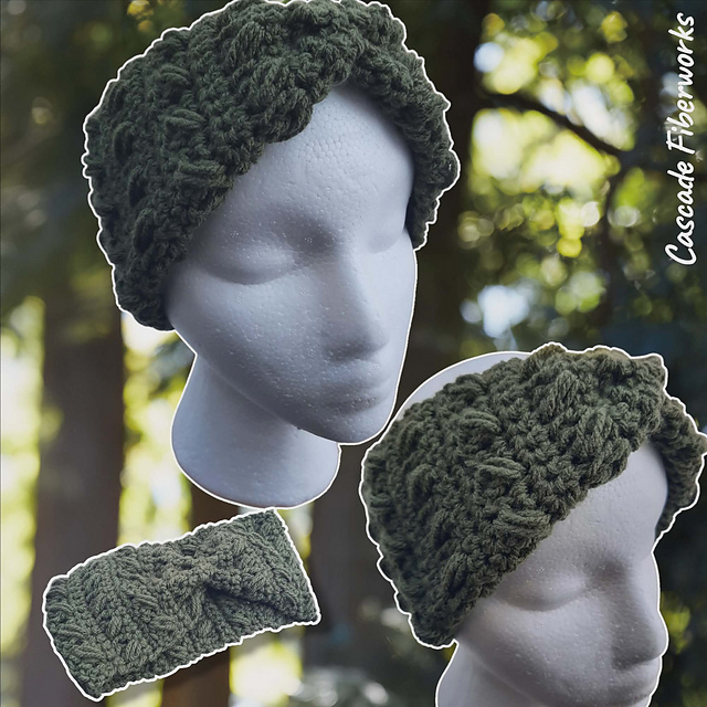 Easy Puff Ear Warmer