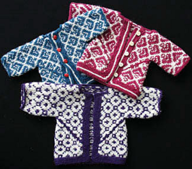 Circular Stranded Surprise Jacket (Baby-Child)