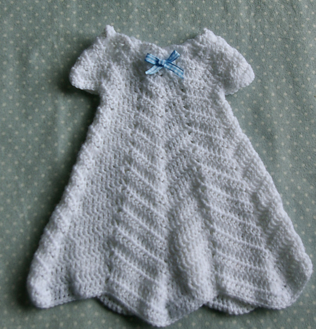 Ripple Baby Gown