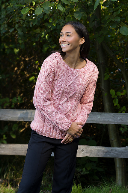 Ravelry: Classic Cables Pullover pattern by Therese Chynoweth