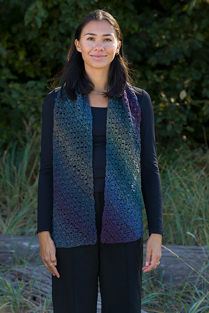 C2C Puff Scarf