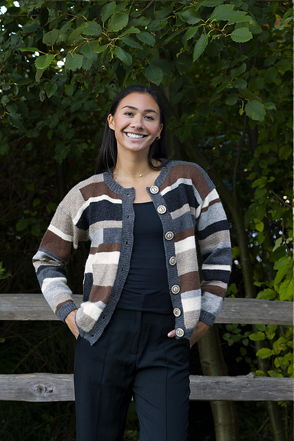 Colorblock Cardi