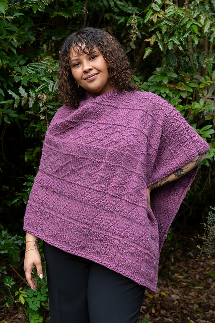 Gansey Sampler  Poncho