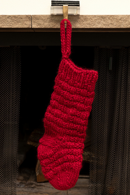 Bulky Christmas Stocking