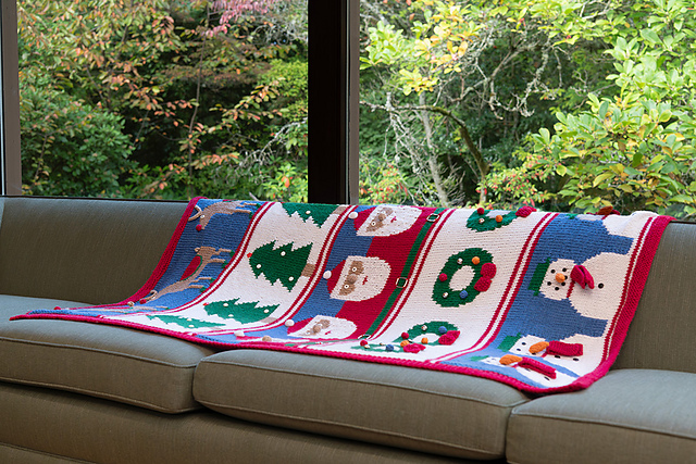 Happy Holidays Blanket