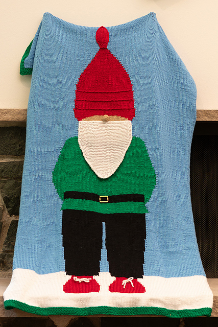 Holiday Gnome Blanket
