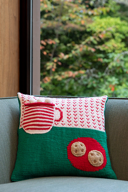 Cocoa and Cookies Pillow