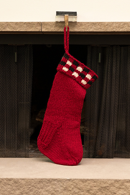 Plaid Stocking