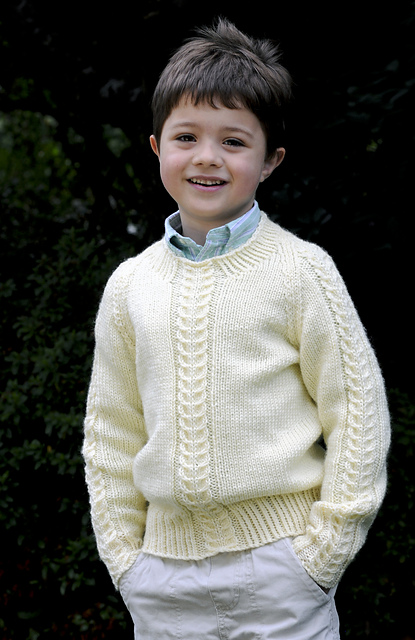 Cabled Sweater